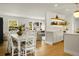 Open dining space featuring light-filled dining and living areas, creating a seamless flow at 2456 Lantern St, Charleston, SC 29414