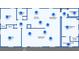 Readable floor plan showing the layout and dimensions of rooms including the kitchen, living room, and bedrooms at 2456 Lantern St, Charleston, SC 29414