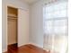 Bedroom featuring hardwood floors and a closet at 2736 Star Drive, North Charleston, SC 29406