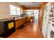 Galley kitchen featuring oak cabinets and appliances at 320 Morrison Street, Mount Pleasant, SC 29464