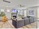 Living room with fireplace, and comfortable seating at 360 Parish Farms Dr, Summerville, SC 29486