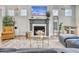 Cozy living room featuring a marble fireplace, modern decor, and hardwood floors for a warm atmosphere at 360 Parish Farms Dr, Summerville, SC 29486