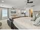 Bright main bedroom features neutral tones, kitchenette, and ensuite at 360 Parish Farms Dr, Summerville, SC 29486