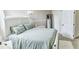 Bedroom features a bed, nightstand, and closet in a cozy and inviting setting at 49 Auld Brass Rd, Walterboro, SC 29488