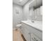 Traditional bathroom featuring a white vanity with storage and a well-lit mirror at 507 Stinson Dr # E8, Charleston, SC 29407