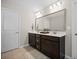 Bathroom with a double vanity with a very large mirror at 529 Dunswell Dr, Summerville, SC 29486