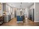Spacious kitchen featuring a large island, stainless steel appliances, and a functional layout at 529 Dunswell Dr, Summerville, SC 29486