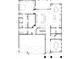 Detailed first floor floor plan showcasing the layout of the home at 558 Pendleton Dr, Moncks Corner, SC 29461