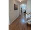 Hallway view that shows off the hardwood floors and open design at 558 Pendleton Dr, Moncks Corner, SC 29461