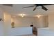 Cozy loft with plush carpet features a ceiling fan, desk and office area at 558 Pendleton Dr, Moncks Corner, SC 29461