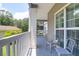 Inviting balcony provides scenic views and comfortable seating arrangements at 700 Daniel Ellis Dr # 3108, Charleston, SC 29412