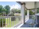 Relaxing balcony offers scenic views and comfortable seating arrangements at 700 Daniel Ellis Dr # 3108, Charleston, SC 29412