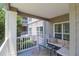 Cozy patio with comfortable lounge seating and open view, ideal for enjoying outdoor living and relaxation at 700 Daniel Ellis Dr # 3108, Charleston, SC 29412