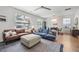 Inviting living room with comfortable sofas, stylish decor, and a bright, open layout at 704 Kilarney Rd, Summerville, SC 29483