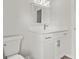 Bathroom featuring a new vanity with quartz countertops and modern faucet and lighting at 107 Sugarpine Pl, Summerville, SC 29486