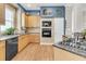 Functional kitchen features built-in appliances and granite countertops at 1809 Two Cedar Way, Mount Pleasant, SC 29466