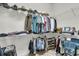 Walk-in closet featuring organized shelves, clothing rods, and ample storage space at 1809 Two Cedar Way, Mount Pleasant, SC 29466
