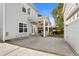 Spacious backyard featuring a covered patio with seating, perfect for outdoor entertaining at 1821 Towne St, Johns Island, SC 29455