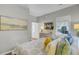 Relaxing bedroom with soothing colors, a comfortable bed, and beach themed decor at 208 Sumter Ave, Summerville, SC 29483