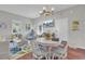 Cozy living room with eat-in kitchen, hardwood floors, and casual seating at 208 Sumter Ave, Summerville, SC 29483