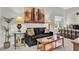 Comfortable sitting area with a sofa, coffee table, and decor, perfect for relaxation and entertainment at 208 Sumter Ave, Summerville, SC 29483