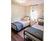 Bedroom showcasing two twin beds with black frames and a shared nightstand at 2157 Jeff St, North Charleston, SC 29405