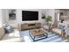 Inviting living room featuring a comfortable couch, modern decor, and stylish furnishings at 2161 W Jimtown Dr # 101, North Charleston, SC 29405
