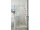 Bright primary bathroom features a stand alone shower, recessed lighting, and hardwood tile flooring at 3170 Vanessa Lynne Ln, Johns Island, SC 29455
