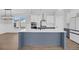 Stylish kitchen featuring an island, modern appliances, and a seamless design at 3170 Vanessa Lynne Ln, Johns Island, SC 29455