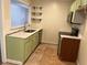 Spacious kitchen featuring wood floors, plenty of countertop space, and modern appliances at 352 Oxford Rd, Ladson, SC 29456