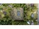 Aerial view showing the property lines, the home and the surrounding neighborhood at 480 Longleaf Dr, Walterboro, SC 29488