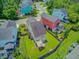 Spacious backyard featuring a wooden deck, green grass, and a privacy fence perfect for outdoor gatherings at 492 Sanders Farm Ln, Wando, SC 29492