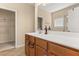 Bathroom boasts a vanity with ample counter space and adjacent closet space at 504 Dolphin Dr, Summerville, SC 29485