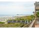 Enjoy the beach views, near the pier, from the home's decks at 505 E Arctic Ave, Folly Beach, SC 29439