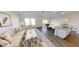 Bright and open living area with a modern interior, lots of natural light and views to kitchen at 550 Pender Woods Dr, Summerville, SC 29486