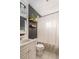 Traditional bathroom featuring a vanity, toilet and shower with curtain at 5904 Hagood Ave, Hanahan, SC 29410