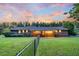 Expansive backyard with a fenced perimeter, offering both privacy and ample space for recreation at 598 Maple Branch Rd, Reevesville, SC 29471