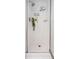 Updated shower with white tiling at 642 Bridlewood Ln, Mount Pleasant, SC 29464