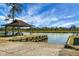 Community dock with a picnic shelter, perfect for enjoying waterfront views and outdoor activities at 652 Spinner Cir, Mount Pleasant, SC 29464