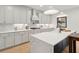 Bright kitchen featuring white cabinetry, a center island, and modern appliances at 766 Maynard Ln, Summerville, SC 29486
