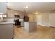 Modern kitchen with stainless steel appliances and granite countertops at 8285 Little Sydneys Way, North Charleston, SC 29406