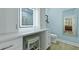 Bathroom with vanity, lighted mirror, and toilet at 8400 Camp Gregg Ln, North Charleston, SC 29418