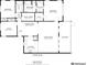 Detailed floor plan showcasing the layout of the home including bedrooms, bathrooms, living spaces, and kitchen at 8400 Camp Gregg Ln, North Charleston, SC 29418