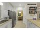 Open kitchen featuring granite countertops and stainless steel appliances at 8400 Camp Gregg Ln, North Charleston, SC 29418