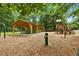 Community playground featuring a covered picnic area and play equipment, perfect for Gathering fun and outdoor gatherings at 96 King Charles Cir, Summerville, SC 29485