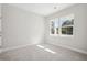 A carpeted bedroom with two double-hung windows showing natural light at 100 Claret Cup Way, Charleston, SC 29414