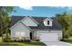 Charming single-Gathering home with light green siding and a two-car garage at 104 Barker Street, Summerville, SC 29486