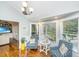 Bright sitting area with hardwood floors, comfortable chairs, and lots of windows at 1098 Blue Marlin Dr, Charleston, SC 29412