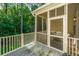 Spacious screened porch perfect for enjoying the surrounding nature views at 136 Fair Sailing Rd, Mount Pleasant, SC 29466