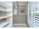 Walk-in closet with adjustable shelving and plenty of storage at 136 Fair Sailing Rd, Mount Pleasant, SC 29466